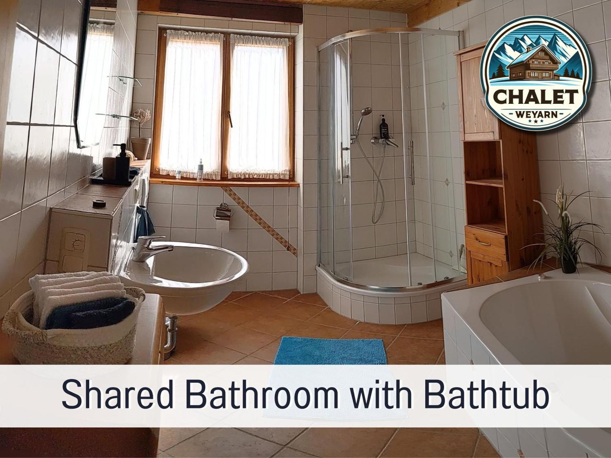 Chalet Weyarn - Doppelzimmer Mit Gartenblick Eksteriør bilde