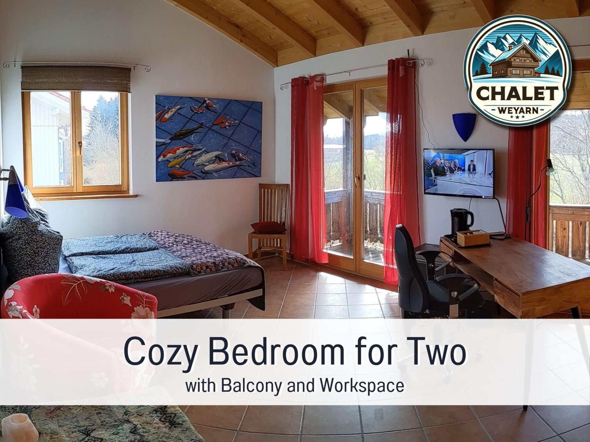 Chalet Weyarn - Doppelzimmer Mit Gartenblick Eksteriør bilde