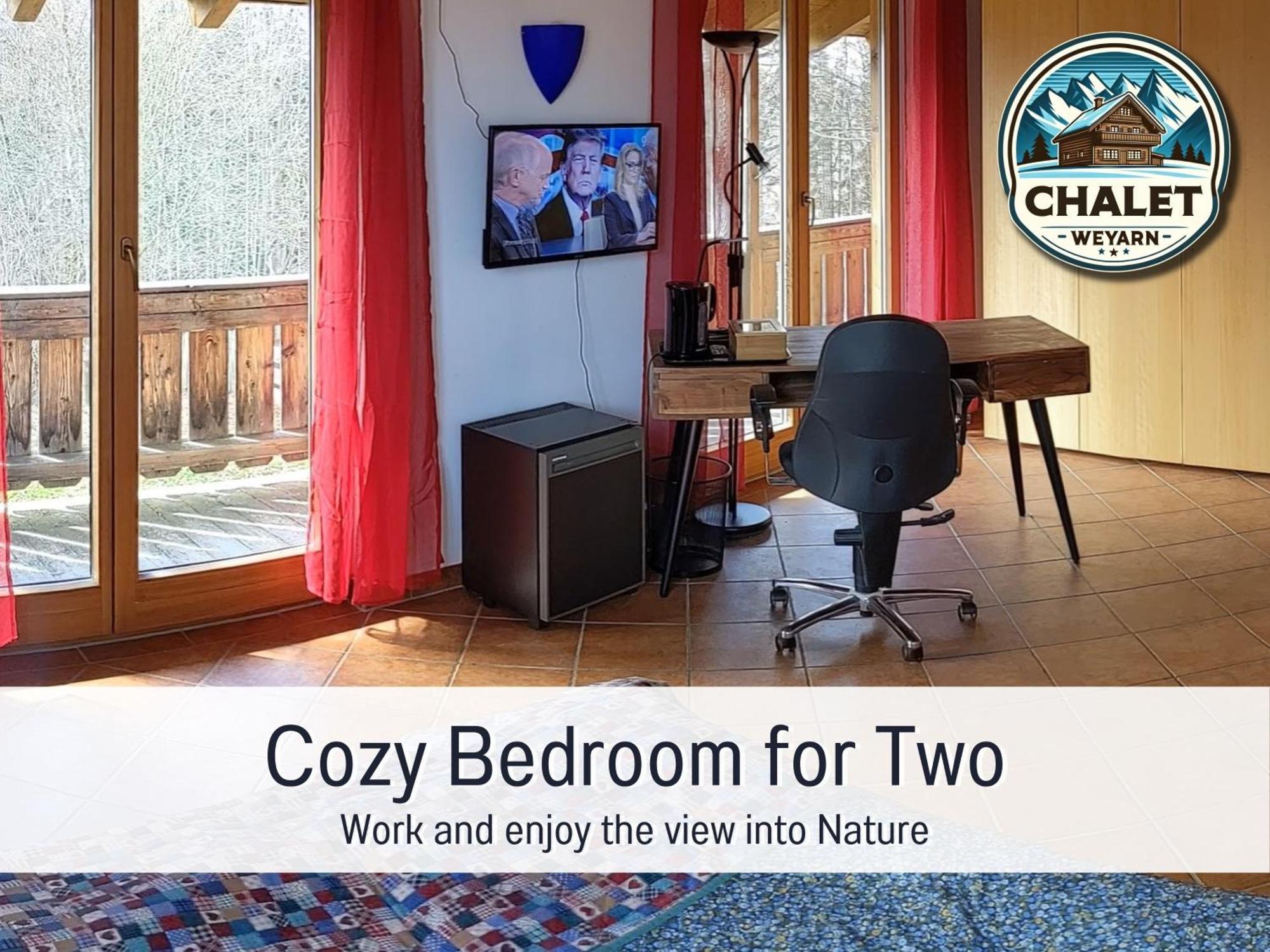 Chalet Weyarn - Doppelzimmer Mit Gartenblick Eksteriør bilde