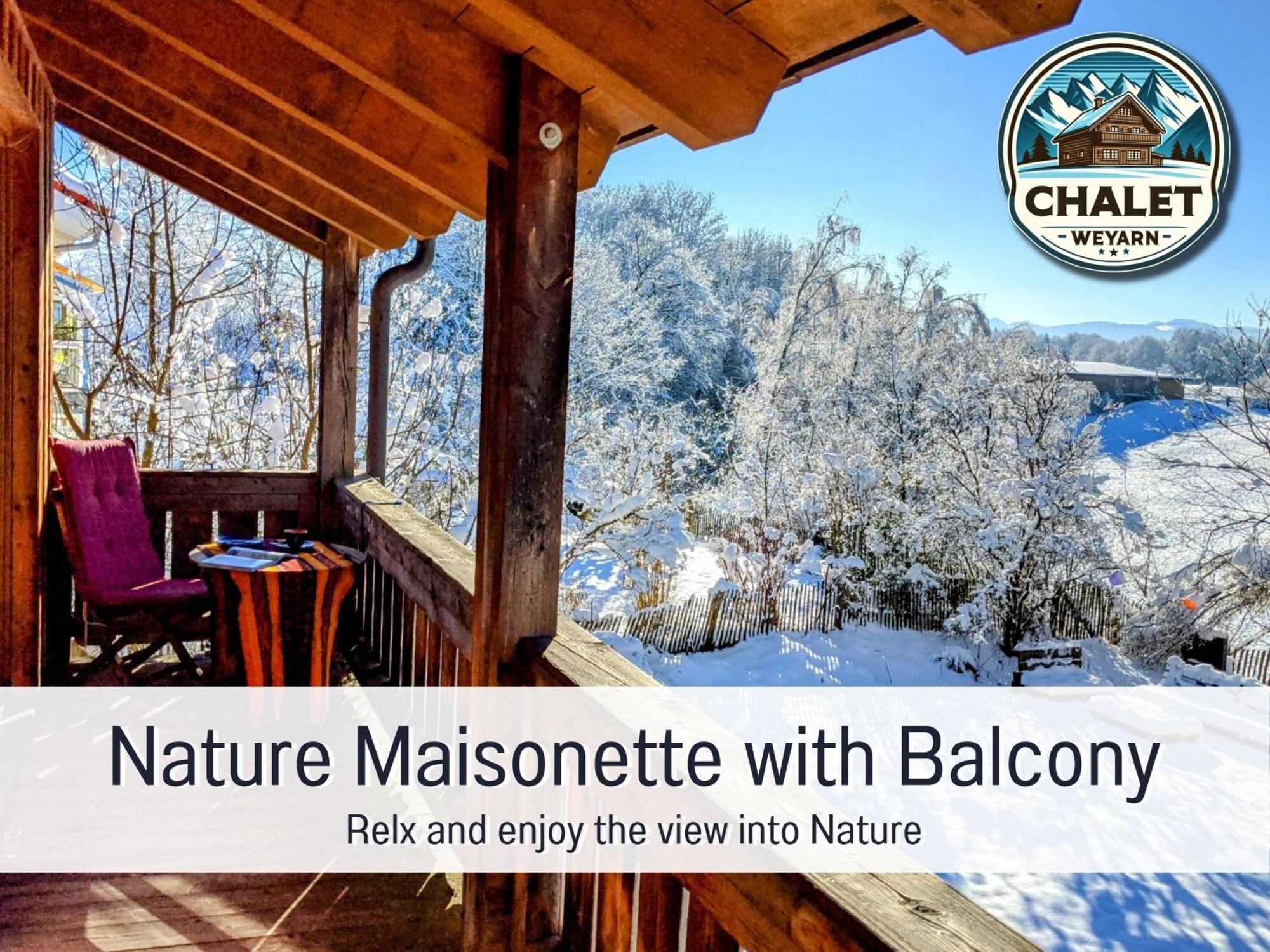 Chalet Weyarn - Doppelzimmer Mit Gartenblick Eksteriør bilde