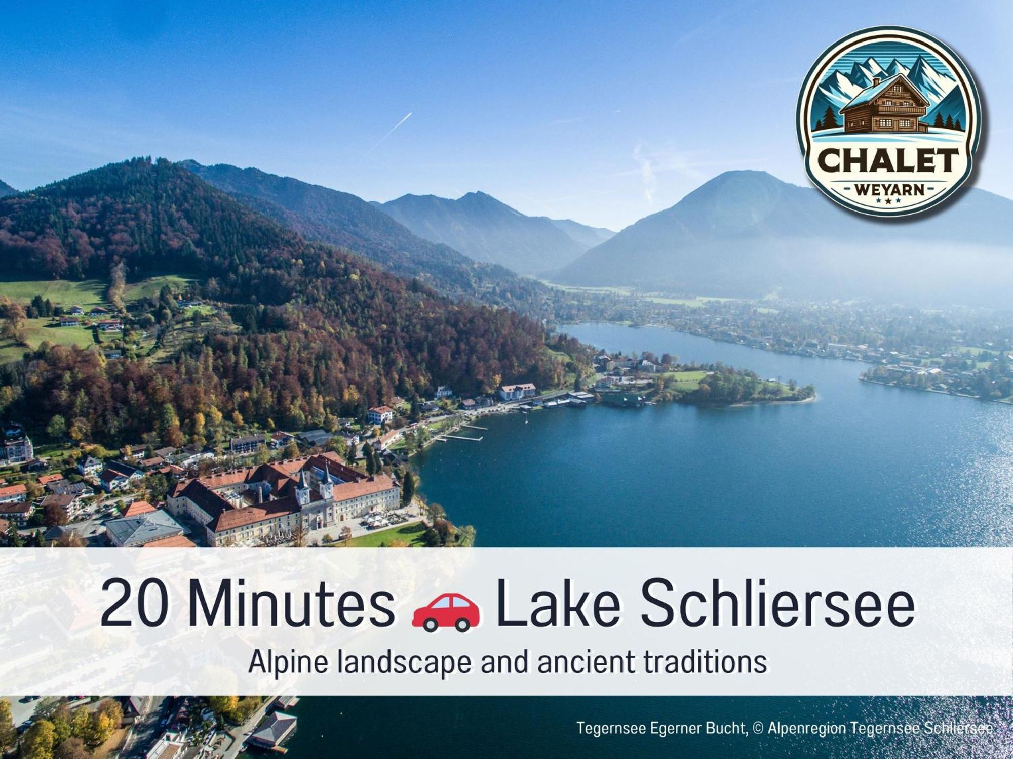 Chalet Weyarn - Doppelzimmer Mit Gartenblick Eksteriør bilde