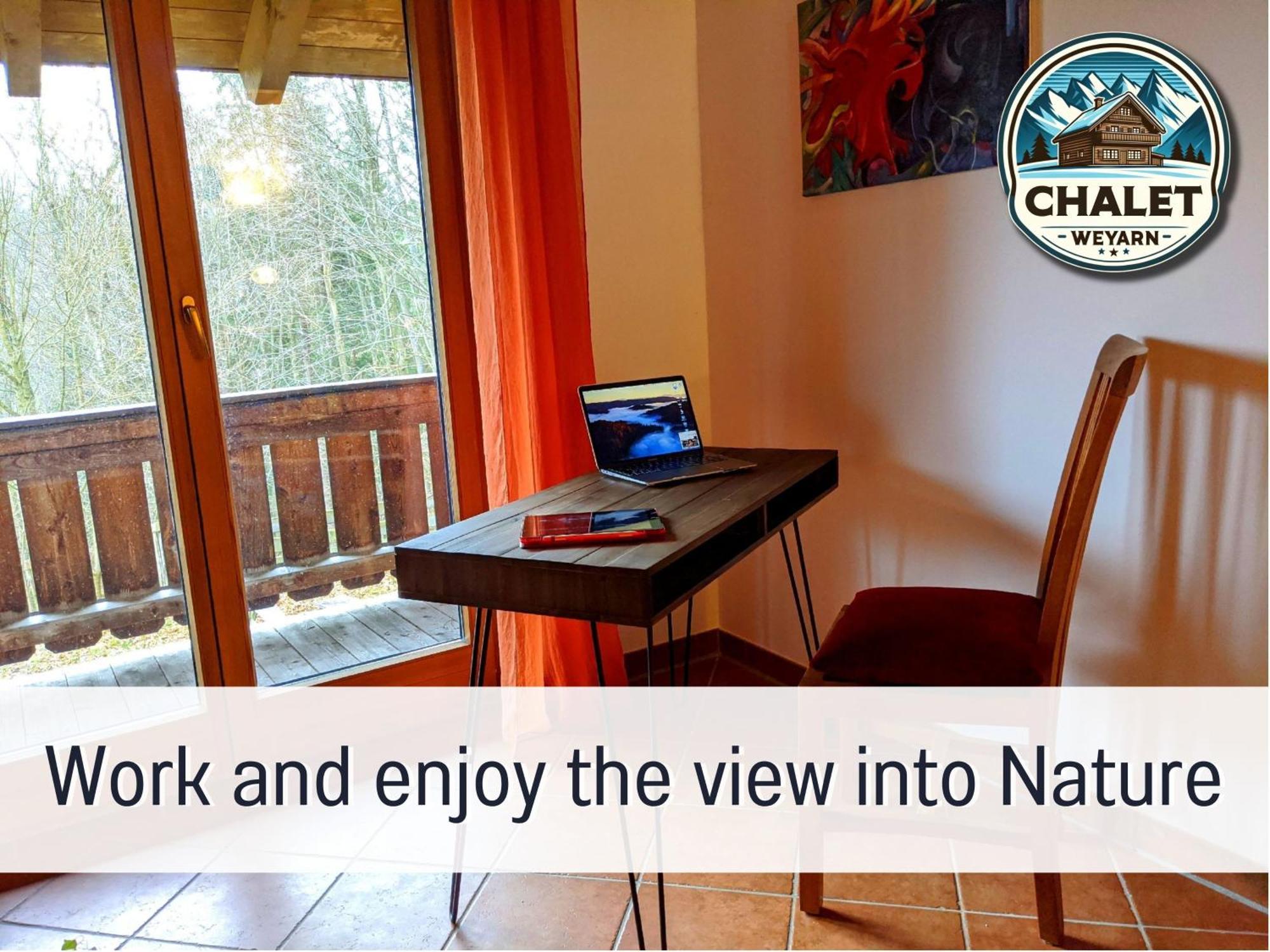 Chalet Weyarn - Doppelzimmer Mit Gartenblick Eksteriør bilde